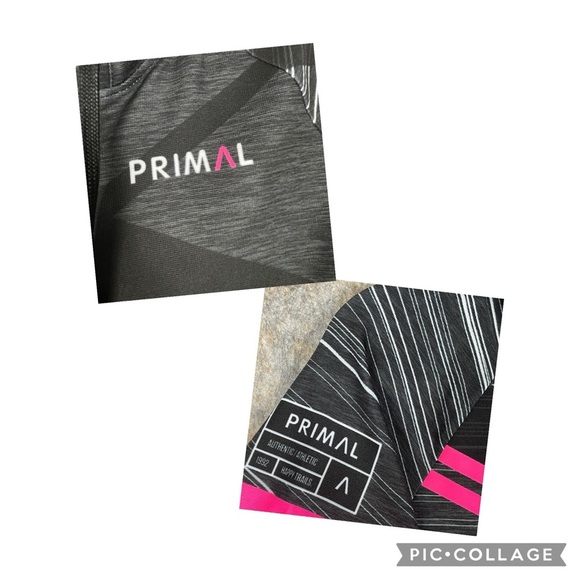 Happy Trails Primal 2017 Neon Pink Geometric Cycling Traceuse Hoodie  NWT  Sz M - Picture 9 of 14